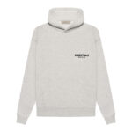 Fear Of God Essentials Light Gray Hoodie