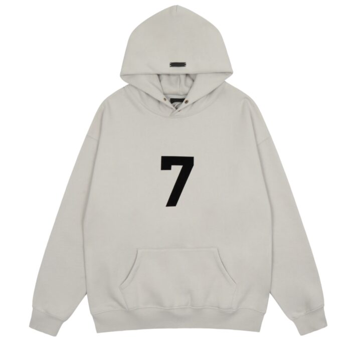 Fear of God Essentials 7th Collection Grey Hoodie