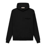 Fear of God Essentials Flocked Rear Logo Hoodie