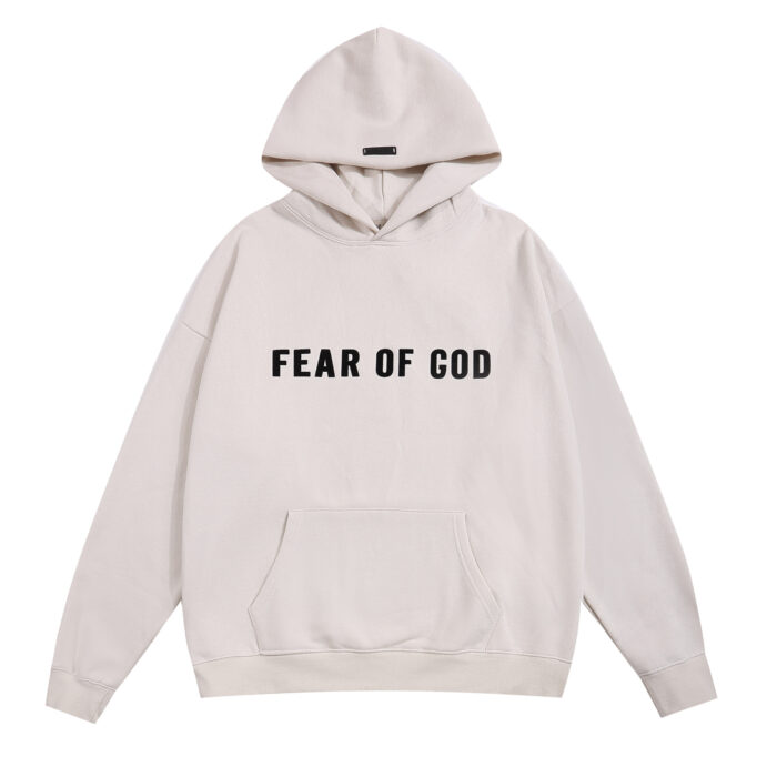 Essentials Fear Of God Gray Hoodie