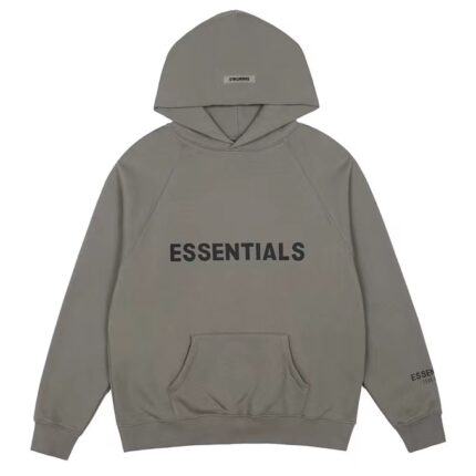 Essentials Oversized Dark Gray Hoodie