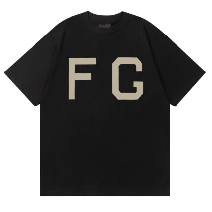 Fear Of God FG Print Black T-Shirt