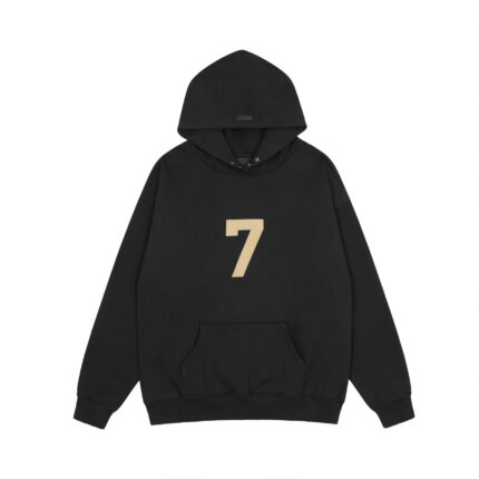 Fear of God Essentials 7th Collection Black Hoodie