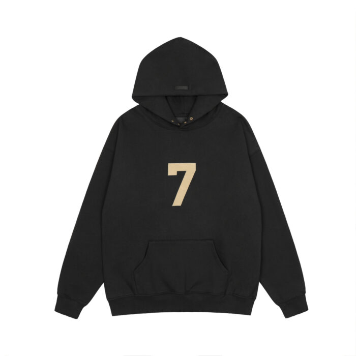 Fear of God Essentials 7th Collection Black Hoodie