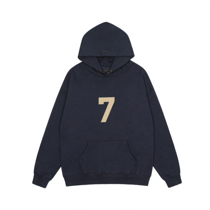 Fear of God Essentials 7th Collection Navy blue Hoodie